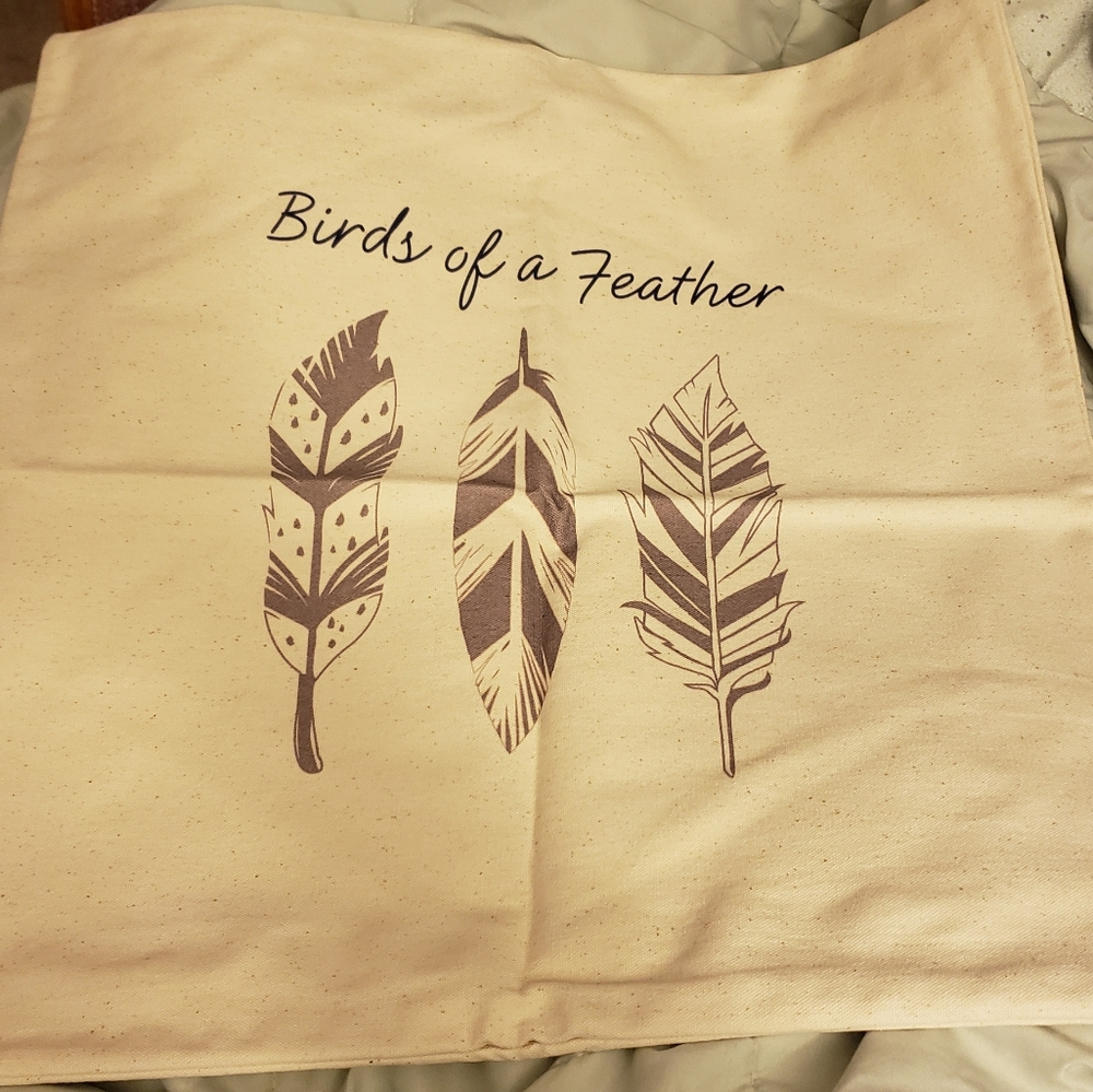 Thirty-one Birds of a Feather Pillow Cover